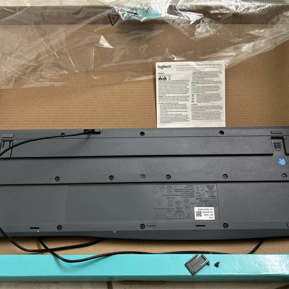 Logitech - K120‎ Full-size Wired Membrane Keyboard for PC